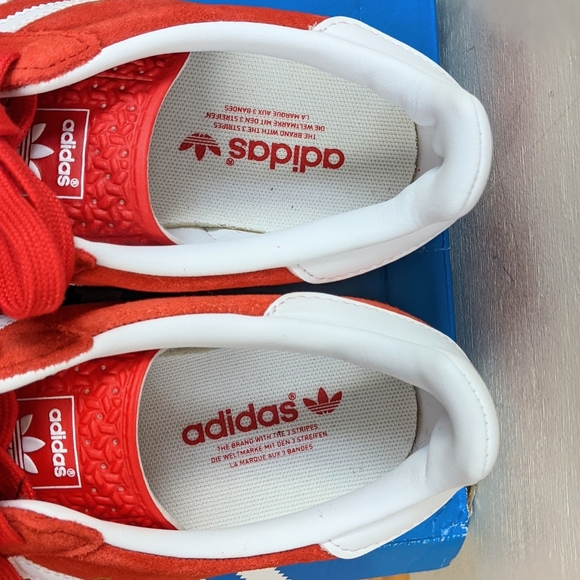 ⚡SOLD⚡Adidas Gazelle Indoor Sneaker in Better Scarlet Men's 5.5 Wmn's 7 - Picture 10 of 11